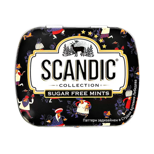 Конфеты Scandic Strawberry Mix by Артемий Лебедев  14гр