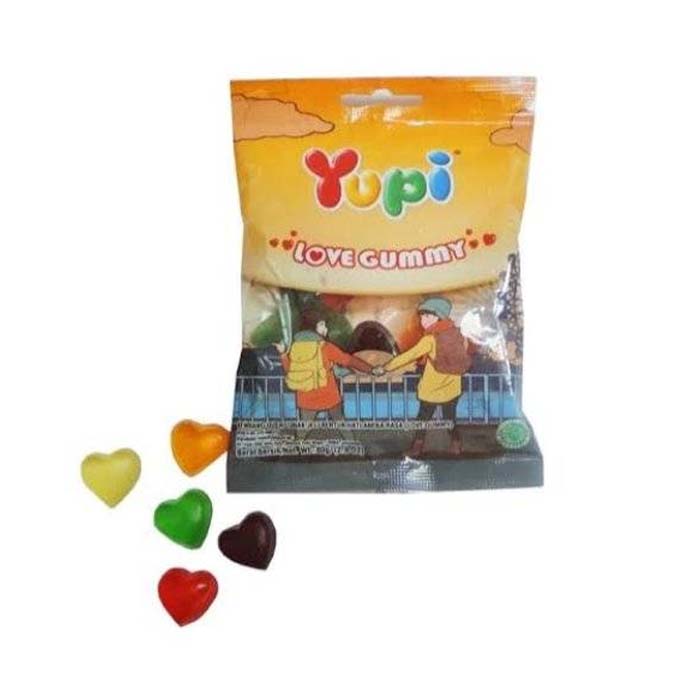 Жев.конфеты Yupi Love Gummy 80г