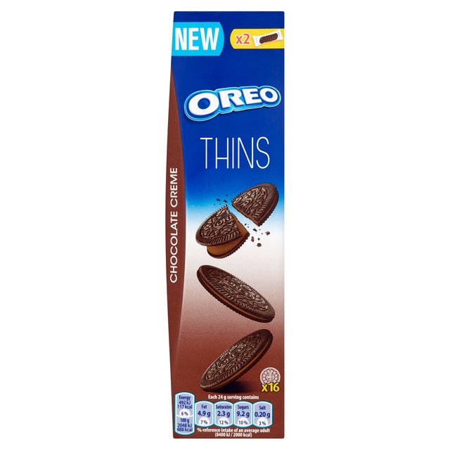 Печенье Oreo Crispy&Thin Chocolate creme   96гр