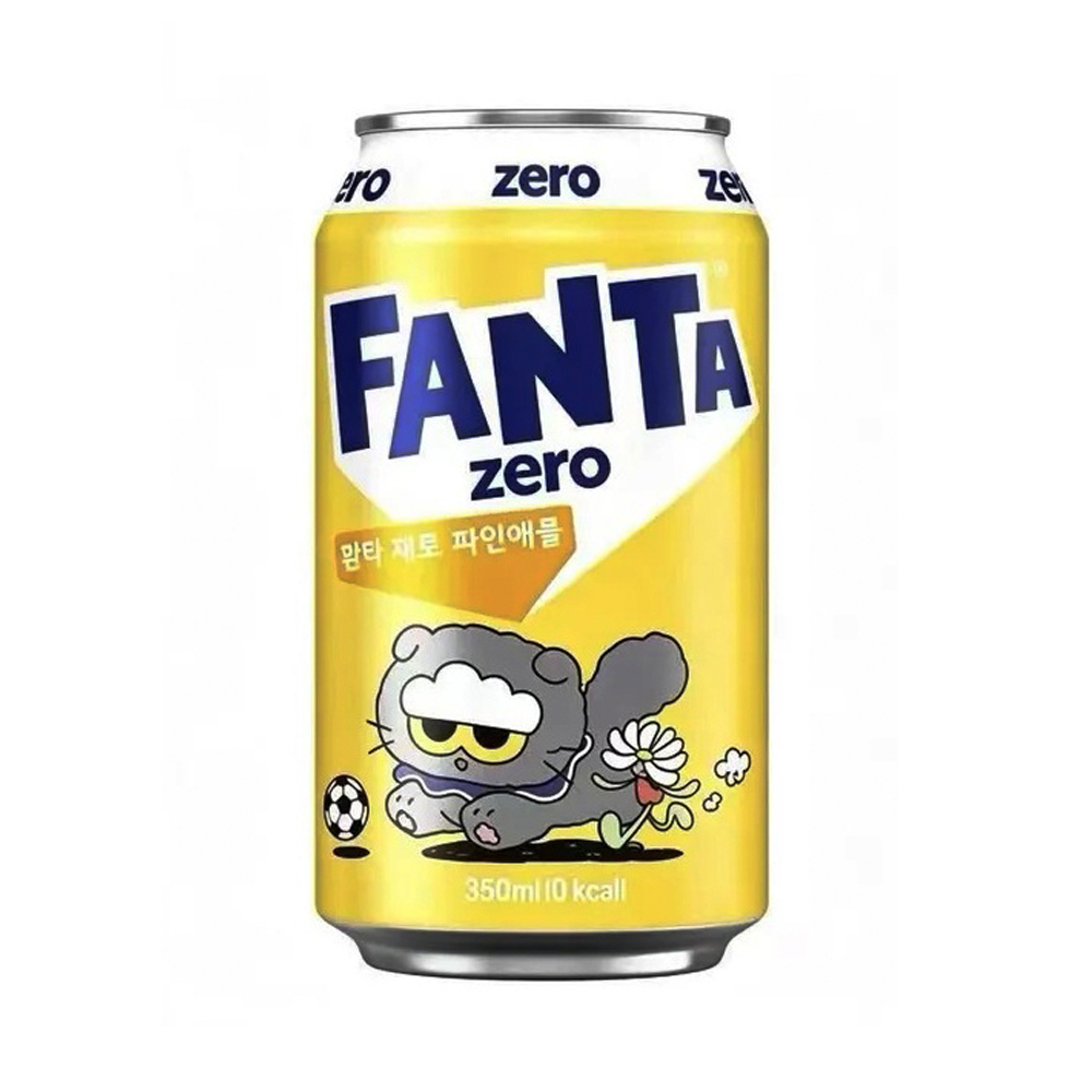 Газ.напиток Fanta Zero sugar Pineapple   350мл