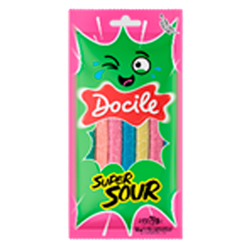 Жев.мармелад DOCILE Super Sour Pencils   70гр