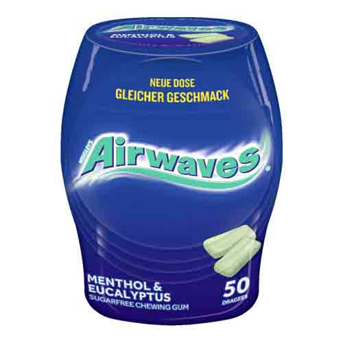 Жевательная резинка Wrigley's Airwaves Menthol & Eucalyptus 70гр