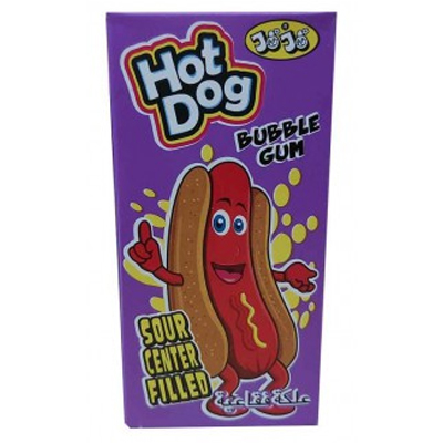 Жев.резинка JoJo Hot dog с начинкой 15гр