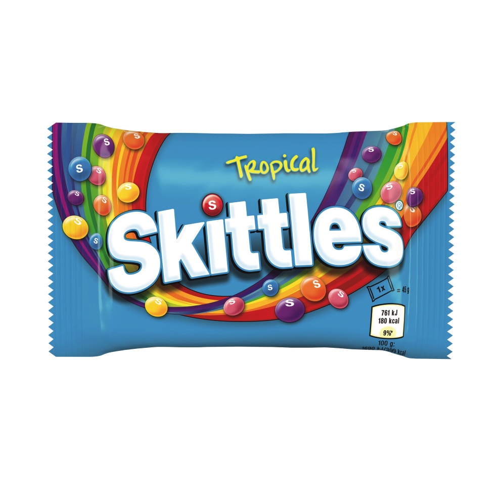 Драже Skittles Tropical 45гр