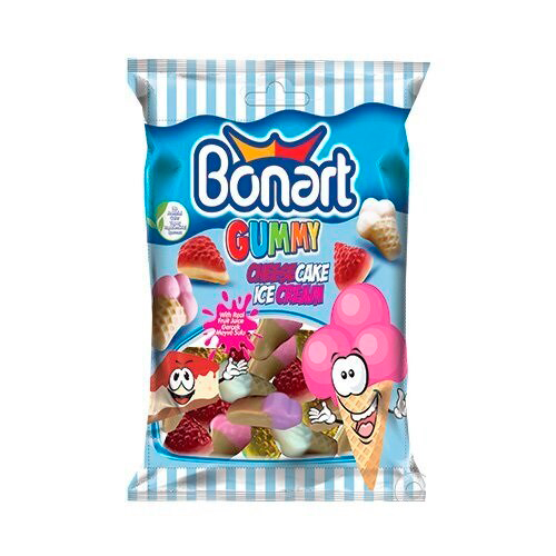 Жев. мармелад Bonart Cheesecake & Ice Cream 80гр.