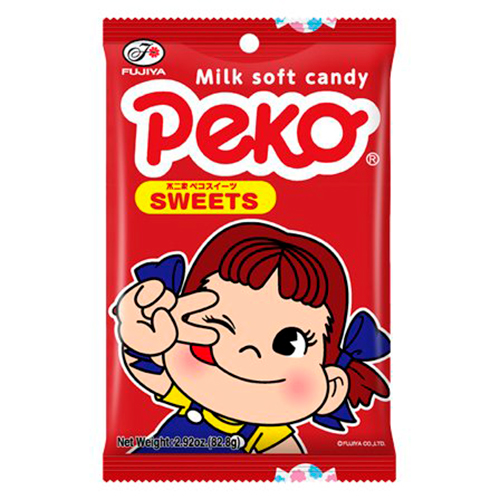 Мягкая молочная карамель Fujiya Peko 82.8гр