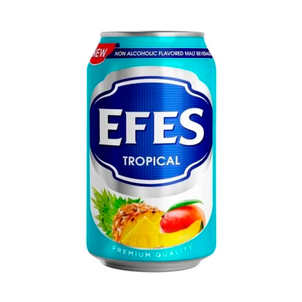 Напиток безалкогольный EFES солодовый Tropical   330мл