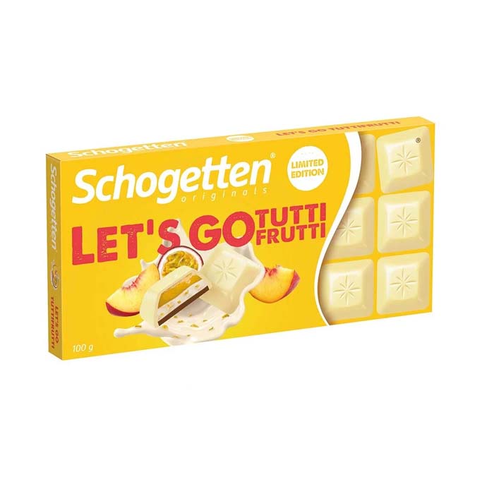 Шоколад Schogetten Let's go! Tutti Frutti 100гр