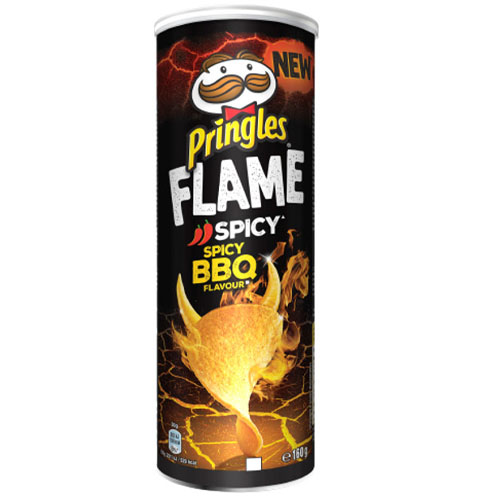 Чипсы Pringles Flame Spicy BBQ   160гр