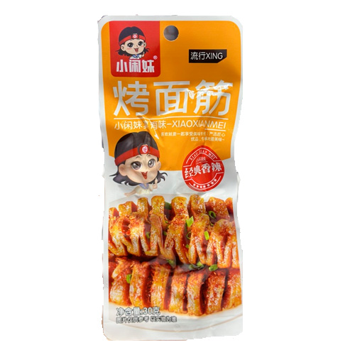 Снек Xiaoxianmei сосиски острые   30гр