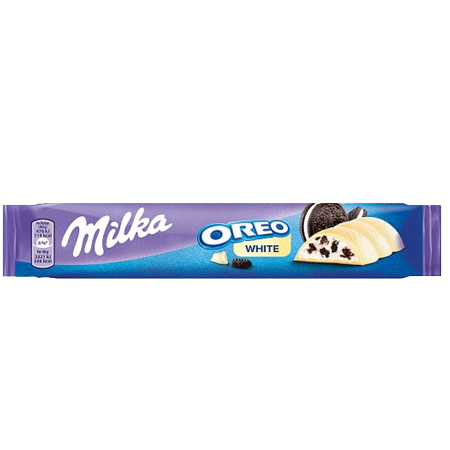 Шоколадный батончик Milka & Oreo White 41гр