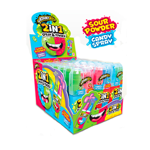 Johny Bee  2 in 1 Sour Powder спрей+пудра