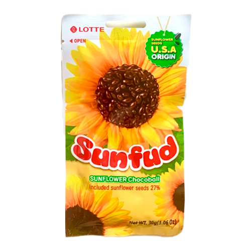Семечки Lotte Sunfood в шоколаде  30гр