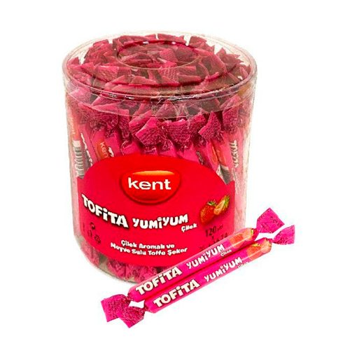 Жев.конфеты Tofita Yumiyum клубника 6,7гр
