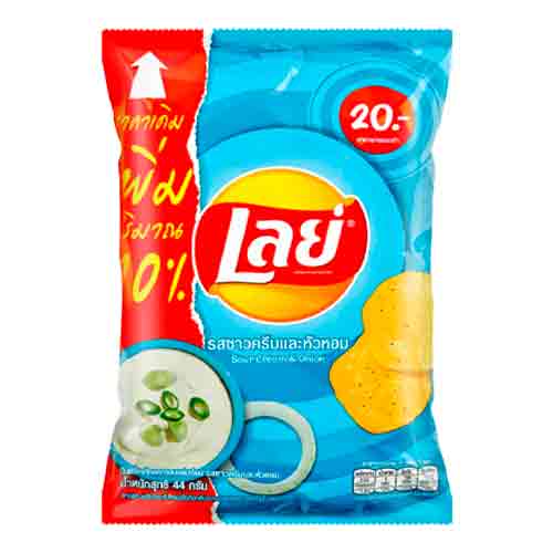 Чипсы Lay's Sour Cream & Onion   44гр