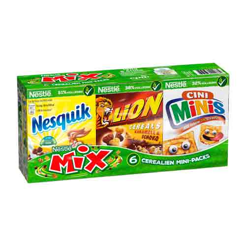 Готовый завтрак Nestle Mini Mix 200гр