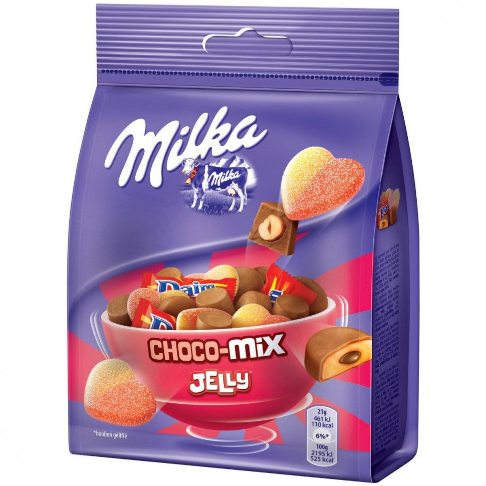 Milka choco-mix jelly, 140gr