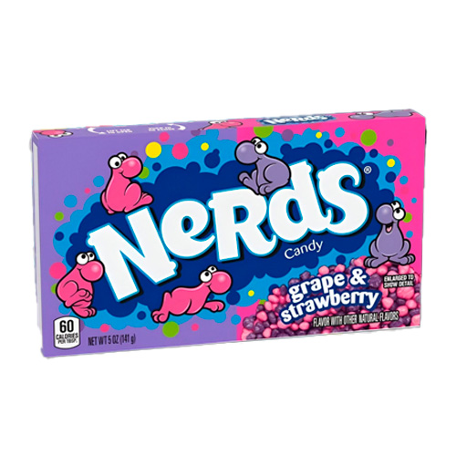 Конфеты Wonka Nerds Grape & Strawberry   141гр