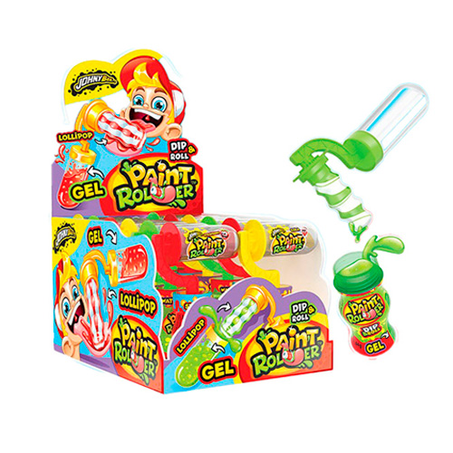 Жидкая конфета Johny Bee Paint Roller гель+леденец   64гр