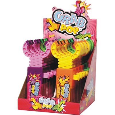 Леденец  Kidsmania Grab Pop Robot Arm Lollipops с фруктовым вкусом 17гр