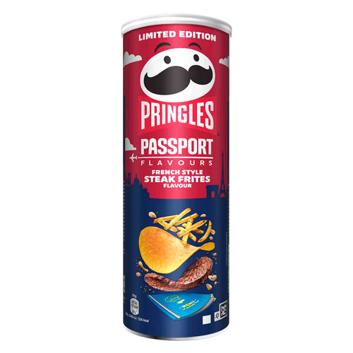 Чипсы Pringles French Steak Frites   165гр