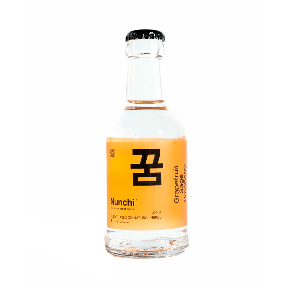 Напиток безалкогольный - Тоник Нунчи Grapefruit, Sage, Cranberry   200мл
