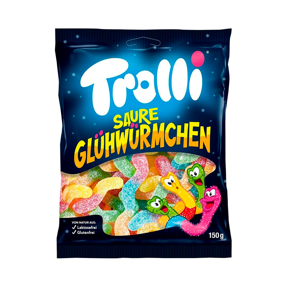 Жев.мармелад Trolli Saure Glühwürmchen   150гр