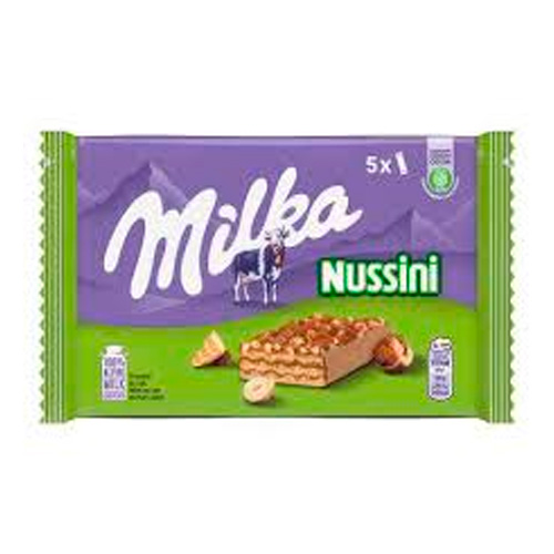 Вафли Milka Nussini Haselnuss   157,5гр