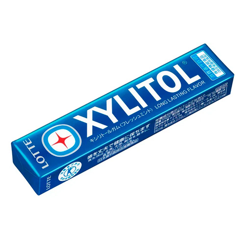 Жев.резинка Lotte Xylitol Освежающая Мята   21гр