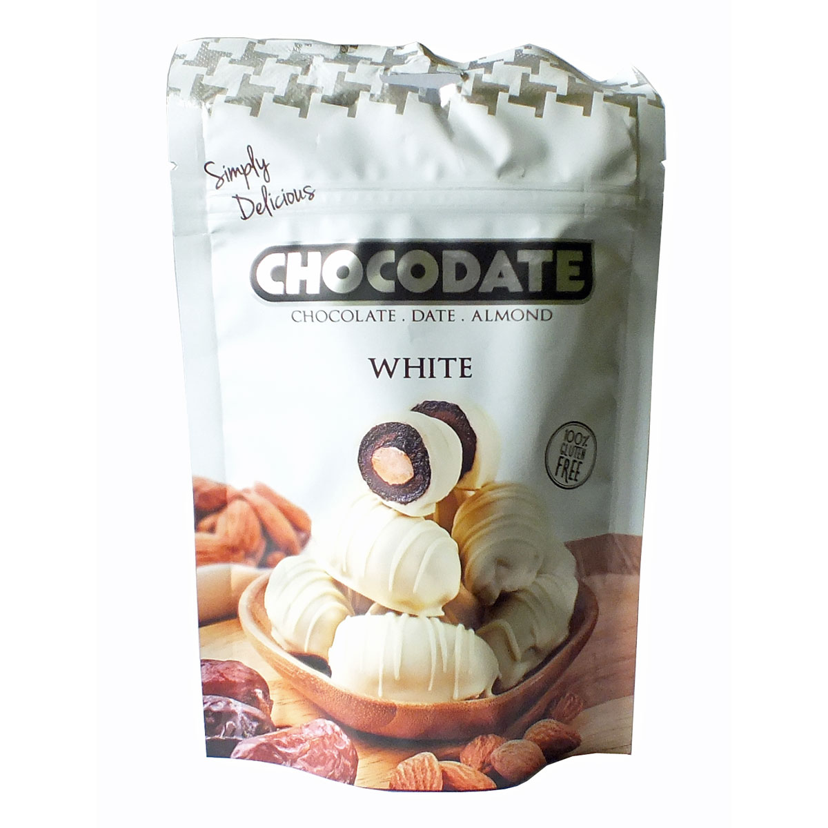 Финики в шоколаде Chocodate Exclusive Pouch Milk White 100гр