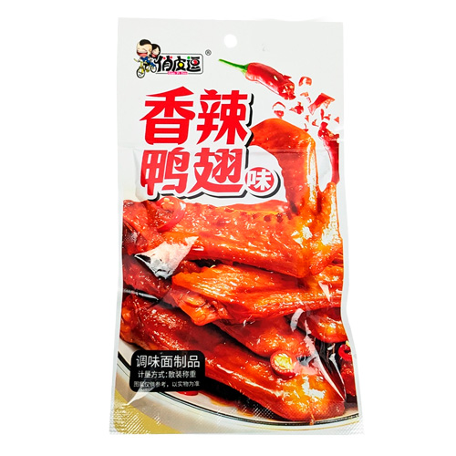 Снек Nanjin со вкусом острых утиных крылышек   26гр