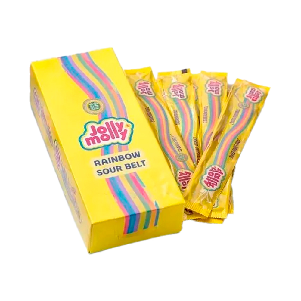 Жев.мармелад Jolly Molly Rainbow Sour Belt   8гр