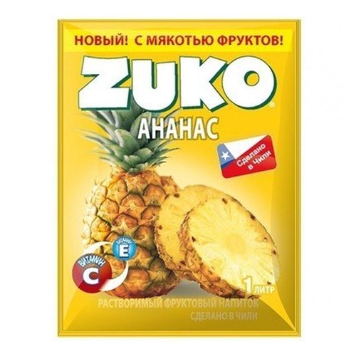 Растворимый напиток Zuko Ананас   20гр