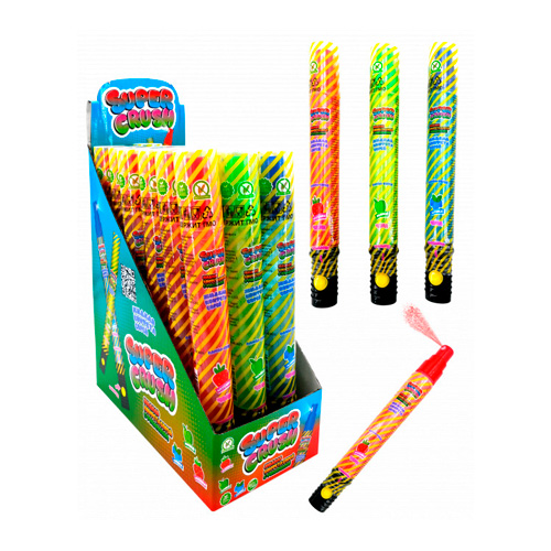 Жидкая конфета Super Crush спрей с фонариком   40мл