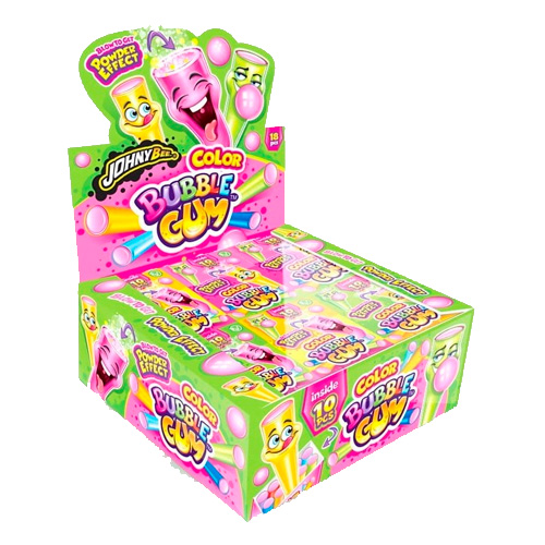 Жев.резинка Johny Bee Color Powder Effect   35гр