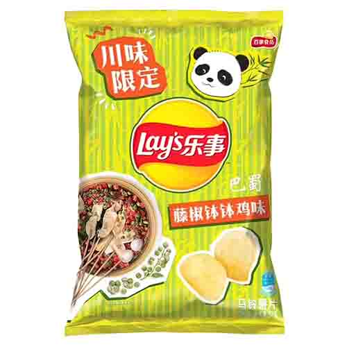 Чипсы Lay's острые со вкусом нац.блюда из провинции Сычуань   70гр