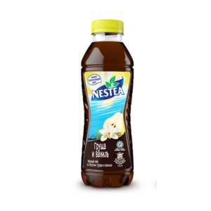 Черный чай Нести (Nestea)  со вкусом Груши и ванили 500мл.