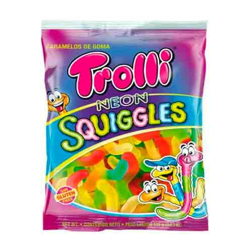 Мармелад Trolli Neon Worms 100гр