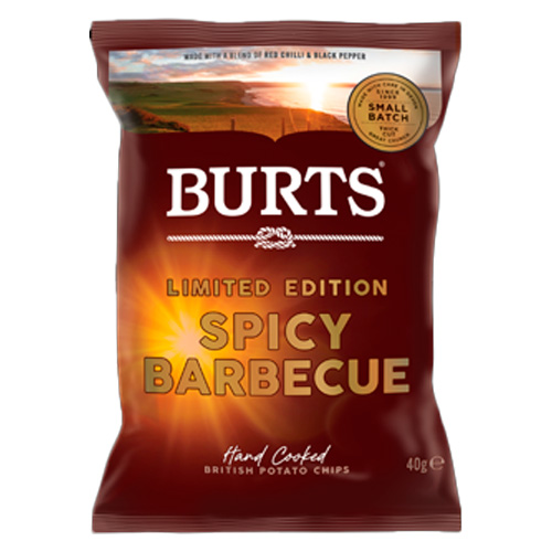 Чипсы Burts Spicy Barbecue   40гр