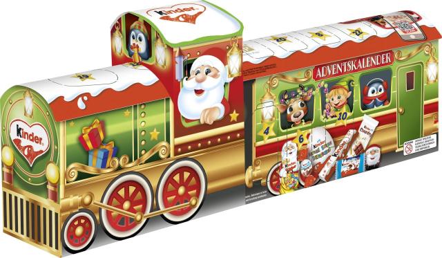 Адвент-календарь Kinder Mix 3D Поезд   226гр