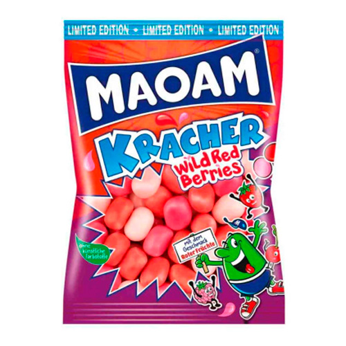 Жев.конфета Haribo Maoam Kracher Wild Red Berries    200гр