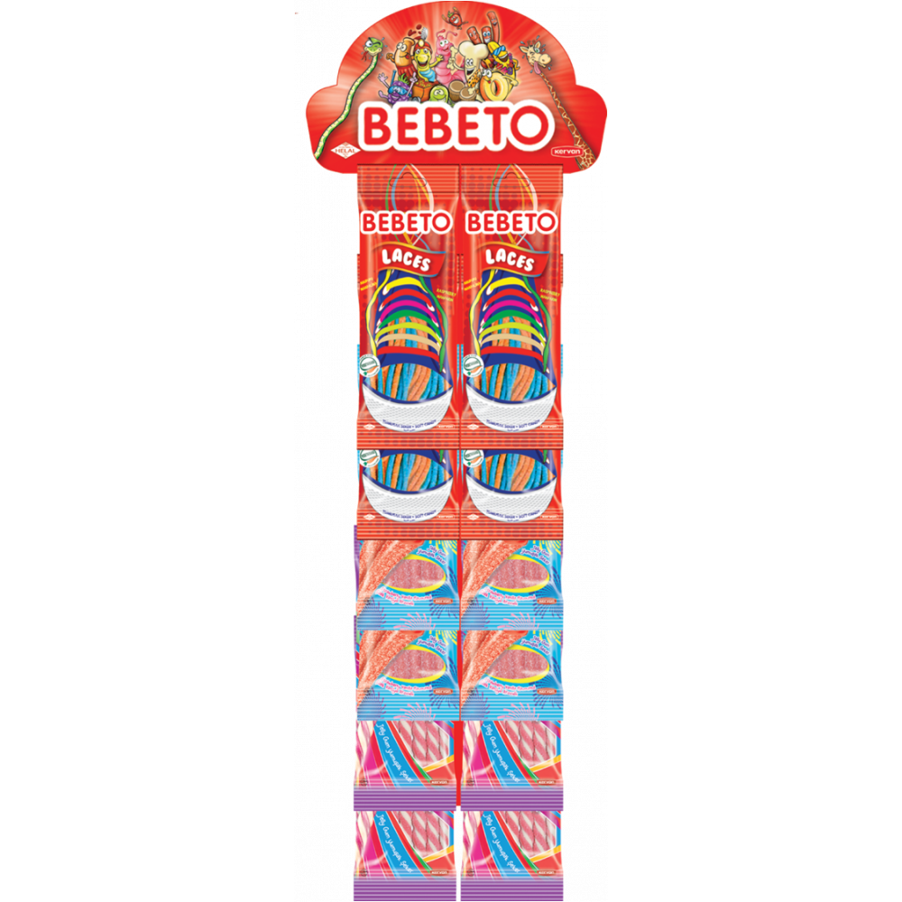 Жев. мармелад Bebeto LicoRice Микс 4 вкуса ассорти 75гр