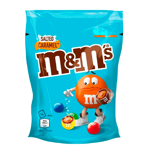 Драже M&M's Salted Caramel  пакет 120гр