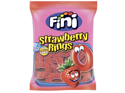 Жев.мармелад FINI Strawberry rings 100гр