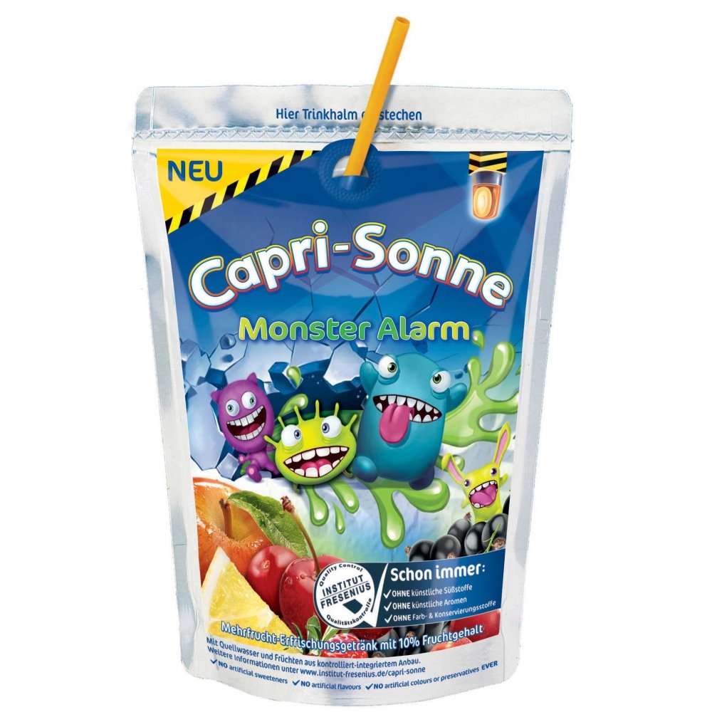 Напиток Capri-Sun Monster (FAN) Alarm 200мл