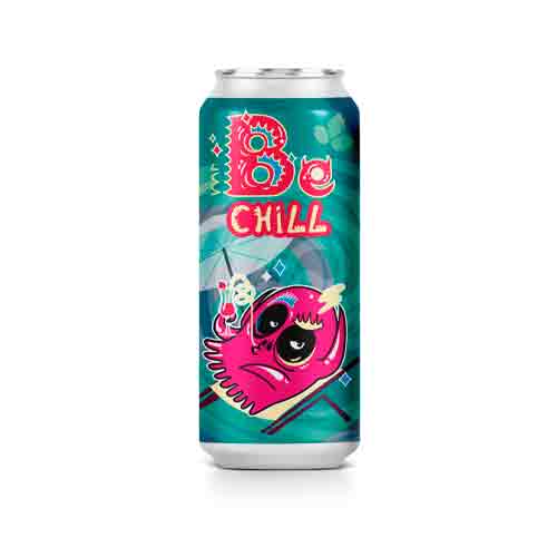 Энергетический напиток Mr. Be Chill Клубника-Матча 500мл