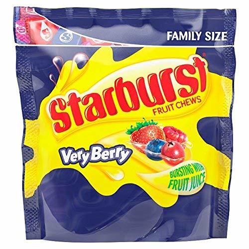 Жев. конфеты Starburst Fruit Chews Very Berry 210г