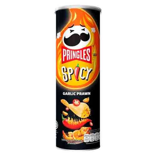 Чипсы Pringles Spicy Garlic Prawn   110гр