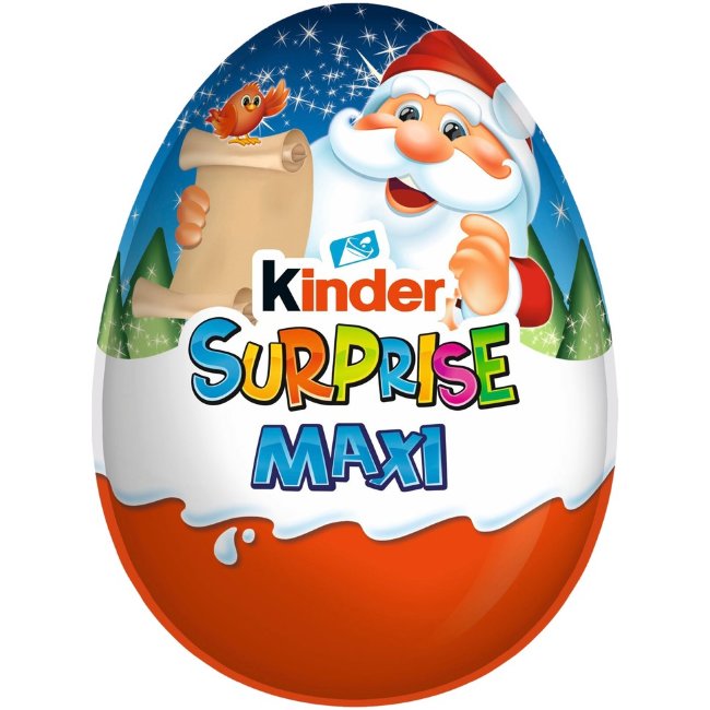 Шоколадное яйцо Kinder Surprise MAXI   100гр