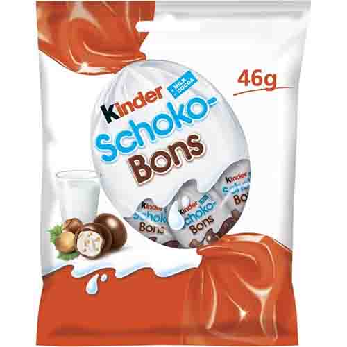 Конфеты Kinder Schoko Bons шоколадные 46гр